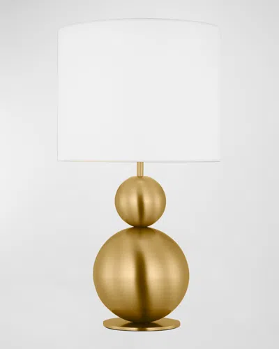Visual Comfort Studio Suki Medium Table Lamp By Kate Spade New York In Burnished Brass