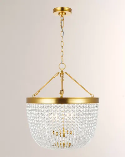 Visual Comfort Studio Summerhill Large Pendant By Chapman & Myers In Gold