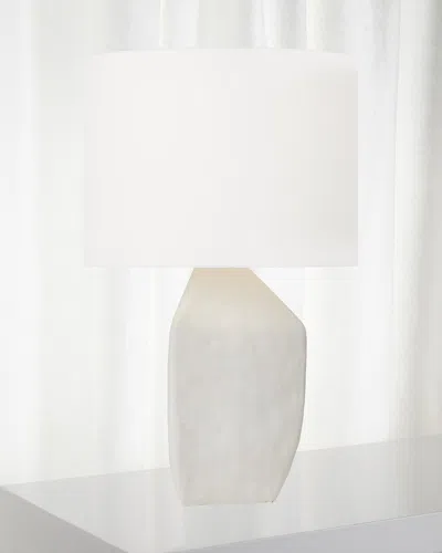 Visual Comfort Studio Sybert Table Lamp By Hable In Matte White Ceramic