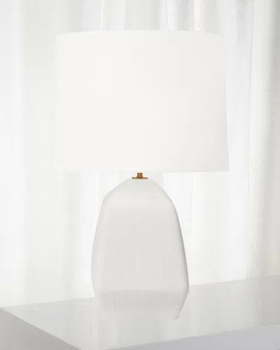Visual Comfort Studio Tallulah Table Lamp By Hable In Matte White Ceramic
