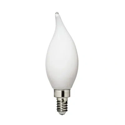 Visual Comfort Studio Visual Comfort & Co. Led Flame Tip 4w 3000k Warm White E12 Candelabra Base Frosted Light Bulb