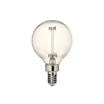 Visual Comfort Studio Visual Comfort & Co. Led G16-1/2 Shape 4w Soft White E12 Candelabra Base Clear Edison Style Light Bu