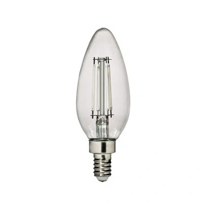 Visual Comfort Studio Visual Comfort & Co. Led Torpedo Shape 5w Soft White E12 Candelabra Base Clear Edison Style Light Bu