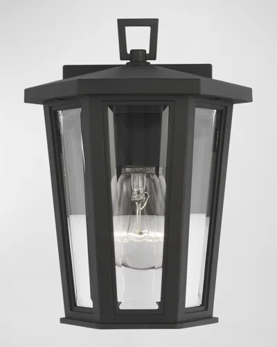 Visual Comfort Studio Witley Mini Wall Lantern By Sean Lavin In Textured Black