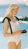Visual Mood Bianca Scoop Neck One Piece Swimsuit