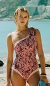 Visual Mood Karina Reversible One-shoulder One Piece Swimsuit