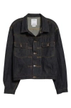 Visvim Social Sculpture 101 Raw Denim Jacket In Raw Mud Od