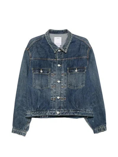 Visvim 101xx Faded Jacket In Blue