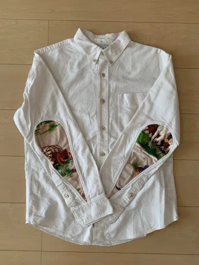 Pre-owned Visvim 14fw/albacore Kapa Shirt In White