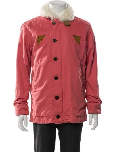Pre-owned Visvim 2012 Deckhand Utility Jacket In Pink