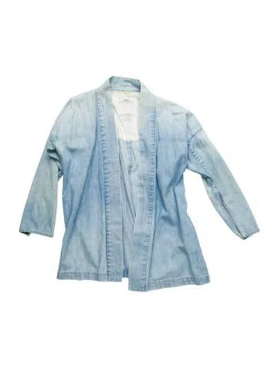 Pre-owned Visvim 2012 Taoist Denim Jacket In Blue
