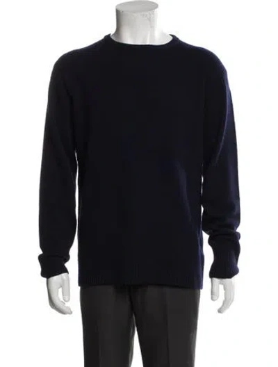 Pre-owned Visvim 2014 Wool Pullover In Blue