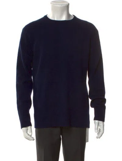 Pre-owned Visvim 2014 Wool Pullover In Blue
