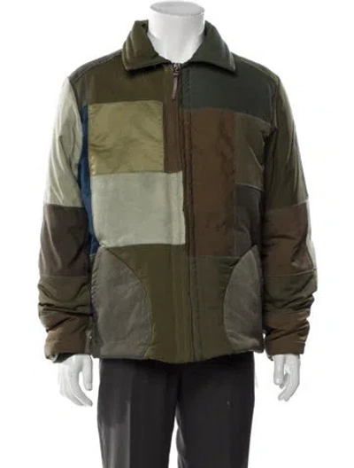 Pre-owned Visvim 2015 Garage Down Puffer Coat In Green