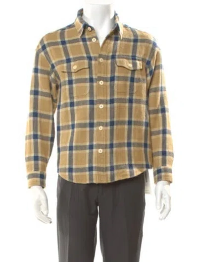 Pre-owned Visvim 2023 Lumber Western Shirt In Yellow