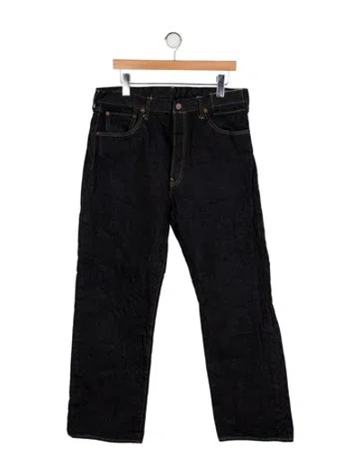 Pre-owned Visvim 2024 Straight-leg Jeans In Blue