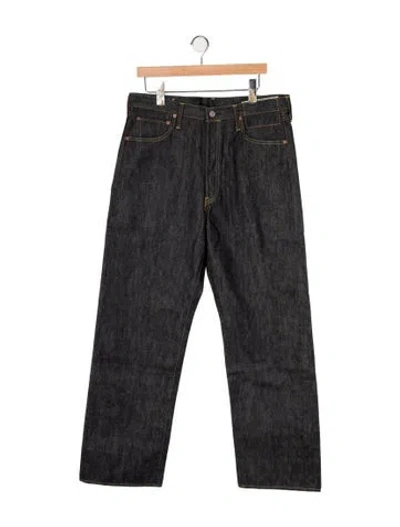 Pre-owned Visvim 2025 Straight-leg Jeans W/ Tags In Black