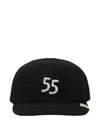 Visvim '55' Embroidered Flat-brim Baseball Cap In Brown
