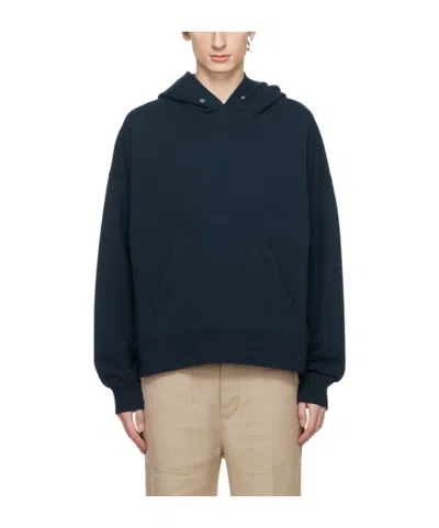 Visvim Amplus Sb Hooded Sweater In Black
