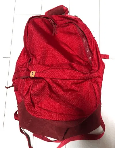 Pre-owned Visvim Ballistic 22l Backpack In Red