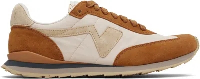 Visvim Beige & Brown Fkt Runner Sneakers