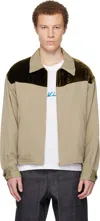 Visvim Beige Mayfield Swing Jacket In White