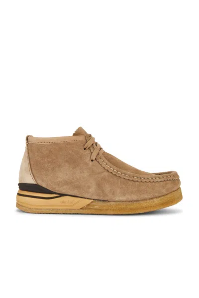 Visvim Beuys Trekker Moccasin In Brown