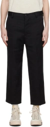 Visvim Black Alda Hw Trousers In Black