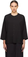 Visvim Black Augustine Shirt In Black
