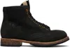 Visvim Black Brigadier Mid-folk Boots In Multi