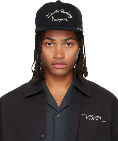 VISVIM BLACK EXCELSIOR II CAP