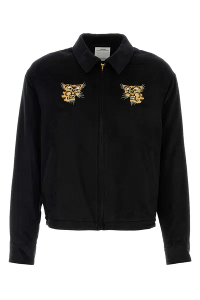Visvim Black Flannel Norad Jacket