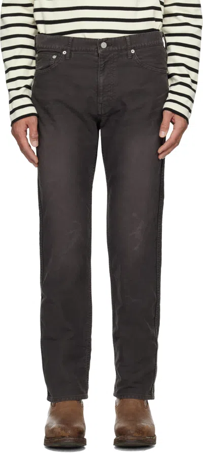Visvim Black Fluxus 19 G.cords Jeans