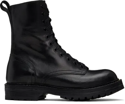 Visvim Black Gillespie Folk Boots