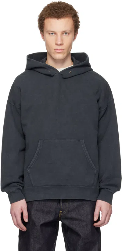 Visvim Black Jumbo Sb P.o. Dmgd Hoodie