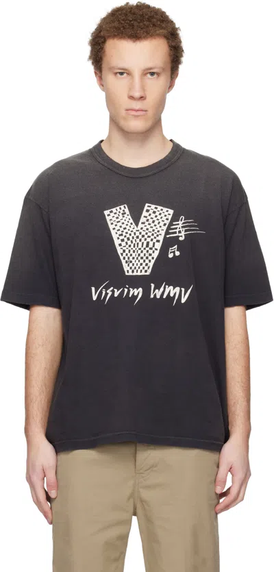 Visvim V Crash Jumbo T-shirt In Black