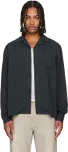 Visvim Keesey Long-sleeve Shirt In Black