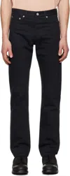 Visvim Black Social Sculpture 19 Jeans In L32