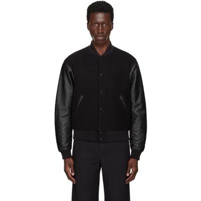 Visvim Black Varsity Jacket