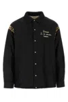 Visvim Black Coach Jacket In Black