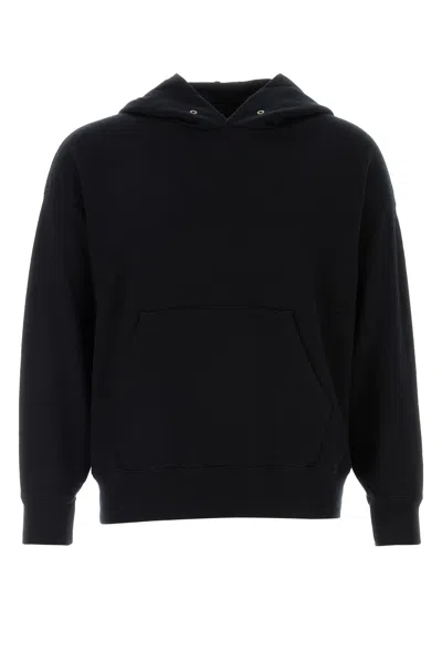 VISVIM FELPA IN LANA NERA  UOMO