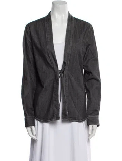 Pre-owned Visvim Blazer In Gray