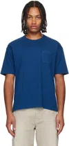 Visvim Blue Jumbo T-shirt In Blue