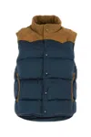 Visvim Piumino Colter In Rayon Blu  Uomo In Blue