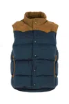 Visvim Piumino Colter In Rayon Blu  Uomo In Navy