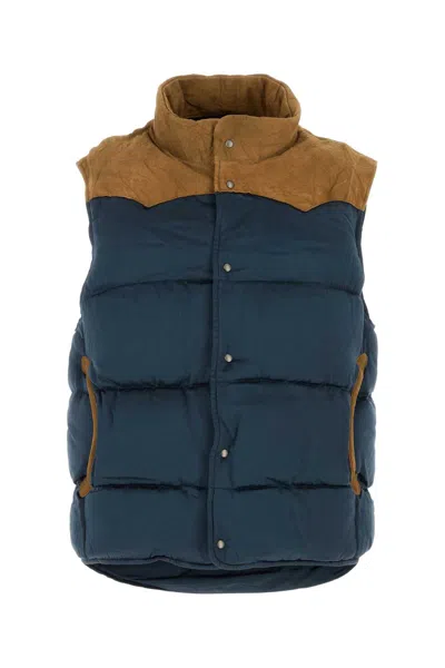 Visvim Blue Rayon Colter Down Jacket