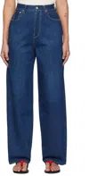 Visvim Blue Social Sculpture W17 Dry-25 Jeans In Blue