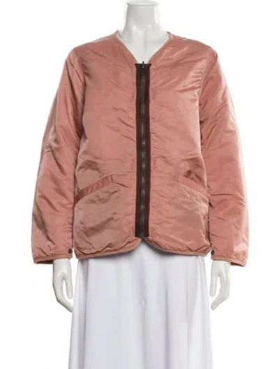 Pre-owned Visvim Bomber Jacket In Pink