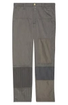 Visvim Bricolage Wool & Linen Pants In Grey