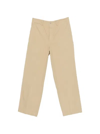 Visvim Broader Chino Trousers In Gold